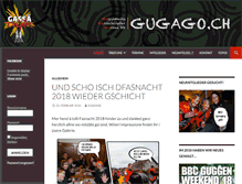 Tablet Screenshot of gugago.ch